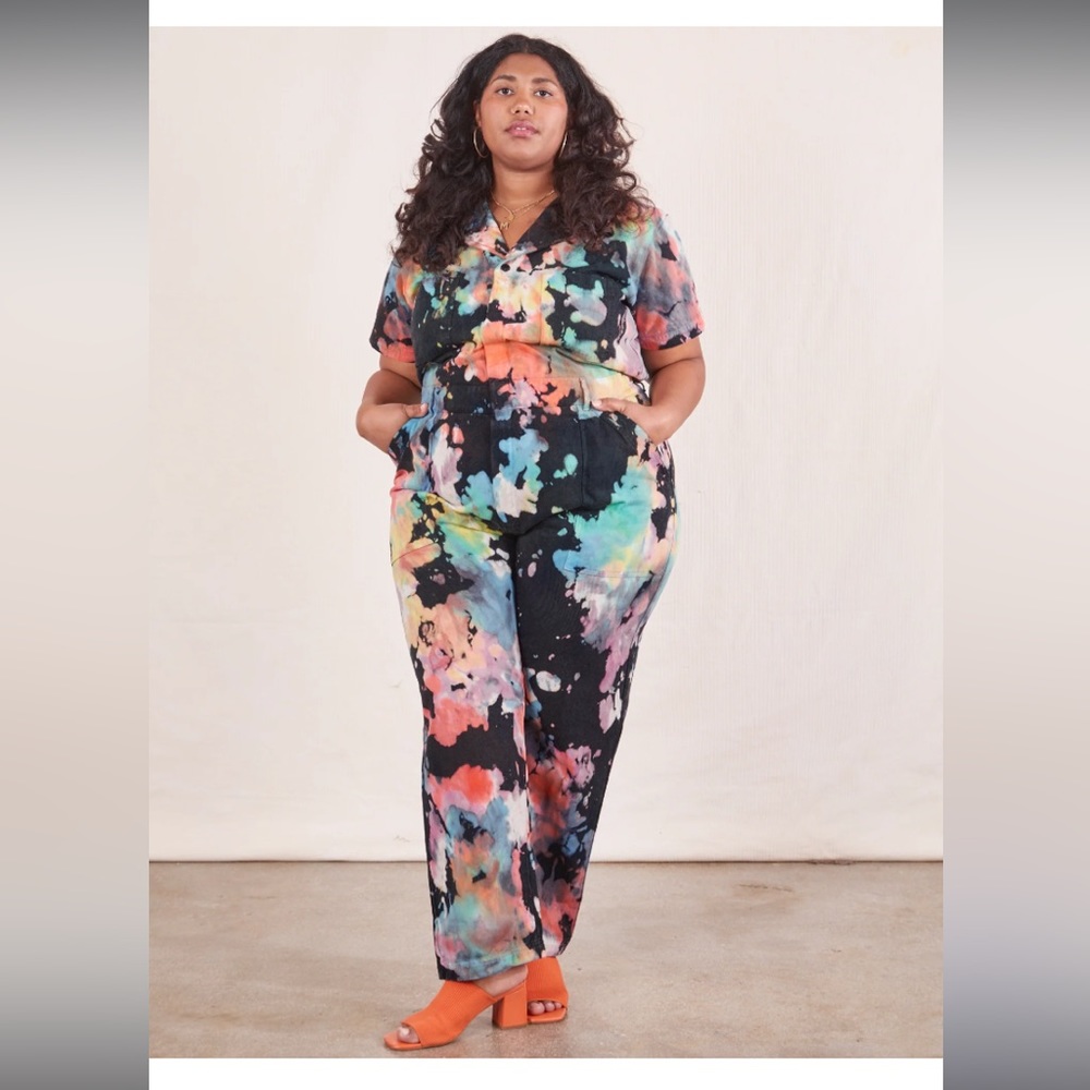 Big Bud Press Rainbow Magic Waters - Short Sleeve Jumpsuit - 1X